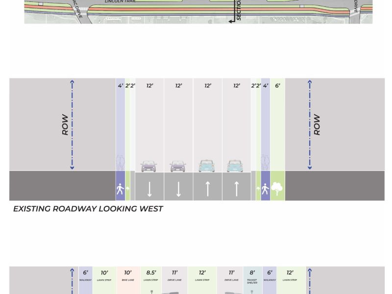 Lane Reconfiguration - with lane reduction